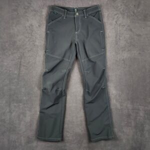 Kuhl Renegade Pants Boys Large 14‎ 16 Gray Outdoor Hiking Lightweight Stretch